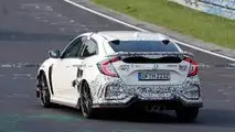 Scatti di tipo Mule Spy per test di tipo Civic Honda R