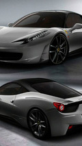 Ferrari 458 Italia - Grigio met zwarte accenten