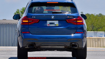 2018 BMW X3 M40i on the road