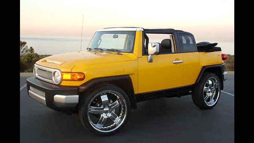 Starker Ami-Aufschnitt: Toyotas FJ Cruiser als Cabriolet