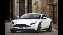 2018er Aston Martin Vantage erwischt