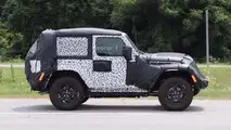 2018 Jeep Wrangler Two-Door Spy Photo