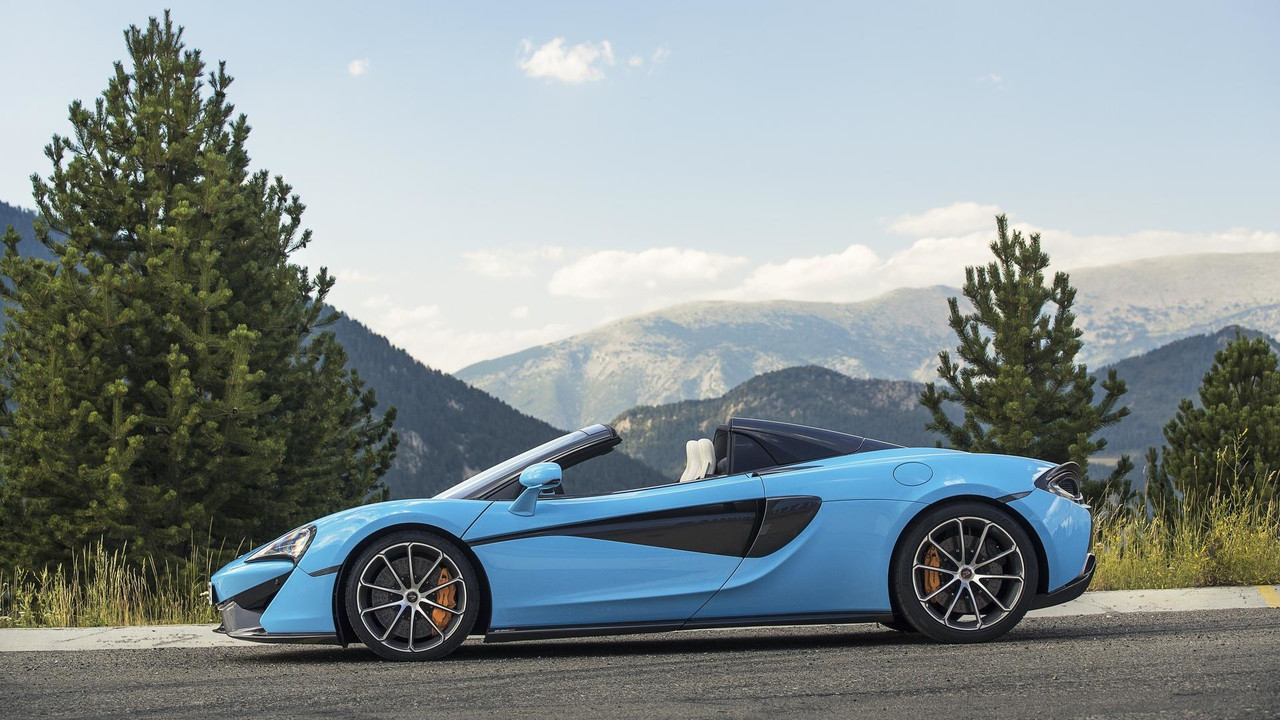 Mclaren 570s Spider Ushers In New Muriwai White Paint