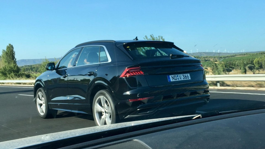 Audi Q8 spy photo