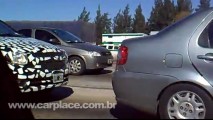 Agora em Vídeo! Duas unidades camufladas do Chevrolet Agile são flagradas na Argentina