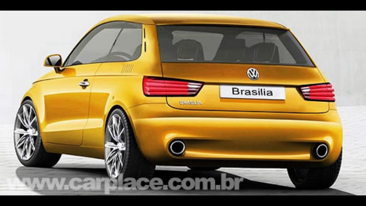 Mais uma releitura do passado - Designer mostra como seria a Nova VW Brasilia