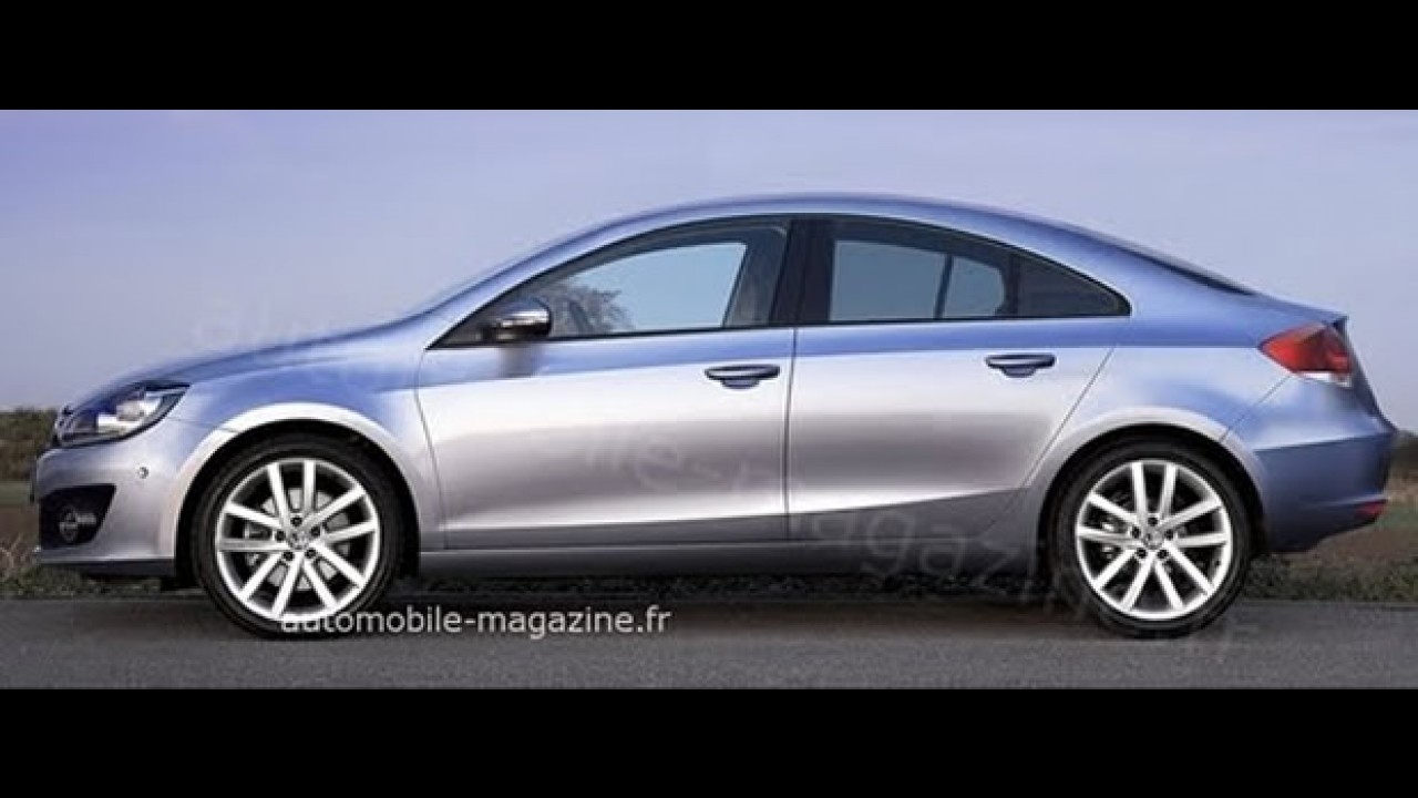 Novo Jetta VI - Nova geração pode ser mostrada em Frankfurt em versão Coupé de 4 portas