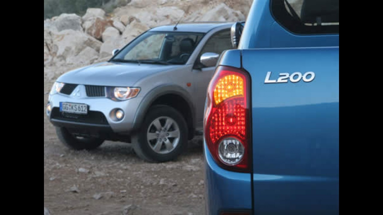 Nova Mitsubish L200 Triton muda para competir com a Toyota Hilux
