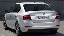 Skoda Octavia facelift render