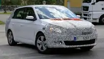 Skoda Fabia Combi facelift spy photo