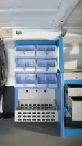 Renault Kangoo with Ready4Work racking and storage solutions