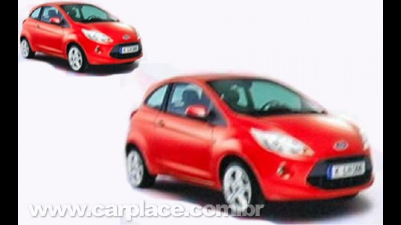 Vaza imagem do Novo Ford Ka europeu - Nova geração será fabricada pela Fiat