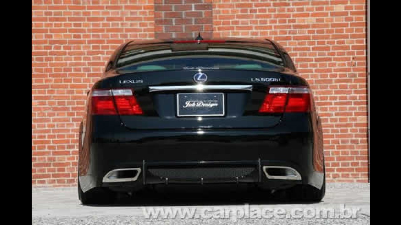 Tuning: Preparadora japonesa Job Design mostra Lexus LS tunado