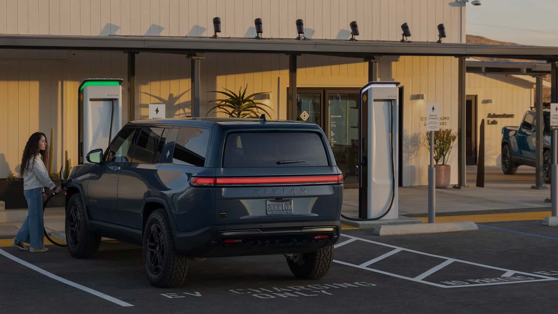 Rivian's fast-charging network grows 39% in a year