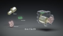 Nissan EV-Antriebseinheiten: 3 in 1 für Elektrofahrzeuge