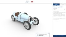 Little Car Company Bugatti Baby II Online Configurator