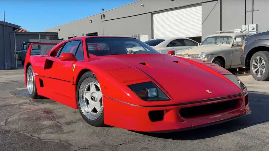 Ferrari F40 receives deep detailing before fetching £1.73m at auction