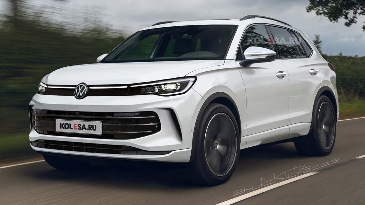 VW Tiguan 2024 Zeigt Seine Serienform In Neuem Rendering