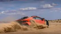 La Lamborghini Huracan Sterrato en Californie