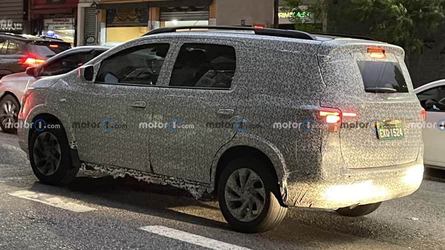 Chevrolet Spin 2025 - Novos flagras