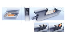 Volvo EX30: Zahlreiche Verstaumöglichkeiten im Interieur