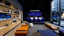 L'inauguration du salon Atelier Alpine A290