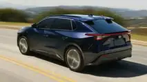 2026 Toyota bZ rear three quarters