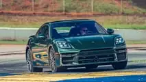 Porsche Panamera Turbo S E-Hybrid à Road Atlanta