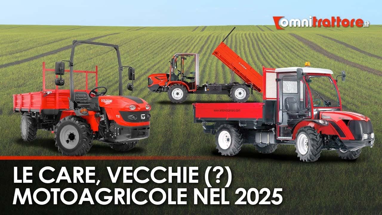 Motoagricole 2025: le fanno ancora in tre costruttori