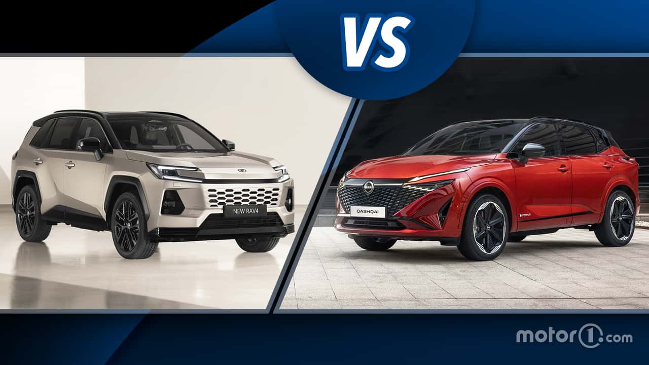 Toyota RAV4 vs Nissan Qashqai, confronto tra SUV efficienti