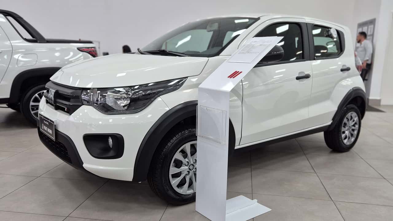 M1 nas lojas: Fiat Mobi Like 2026 