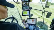 Oxbo GP6300: raccoglitrice di piselli 2 o 3 assi ad alta resa