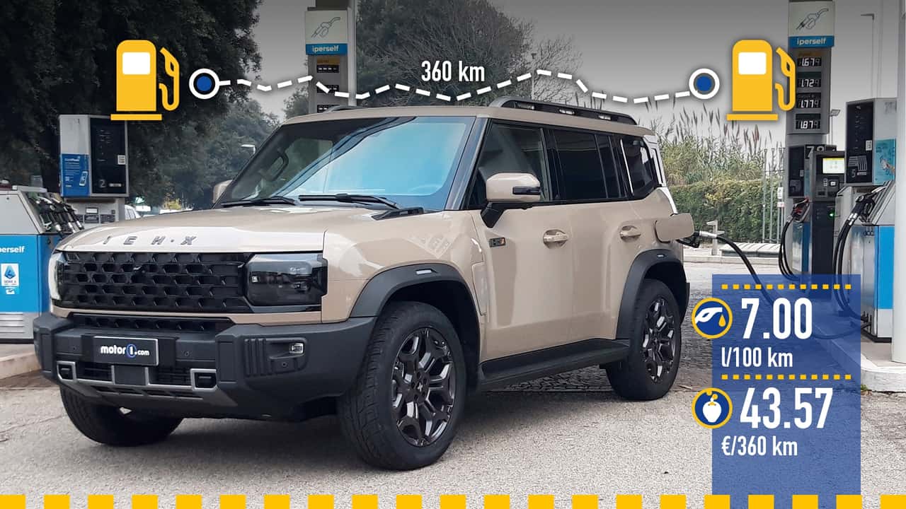 ICH-X K3 benzina (2025), la prova dei consumi reali