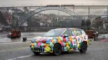 Skoda Epiq camouflaged prototype