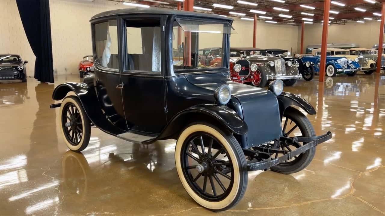 This 1920 EV Doesn’t Have A Steering Wheel—And It's For Sale Now