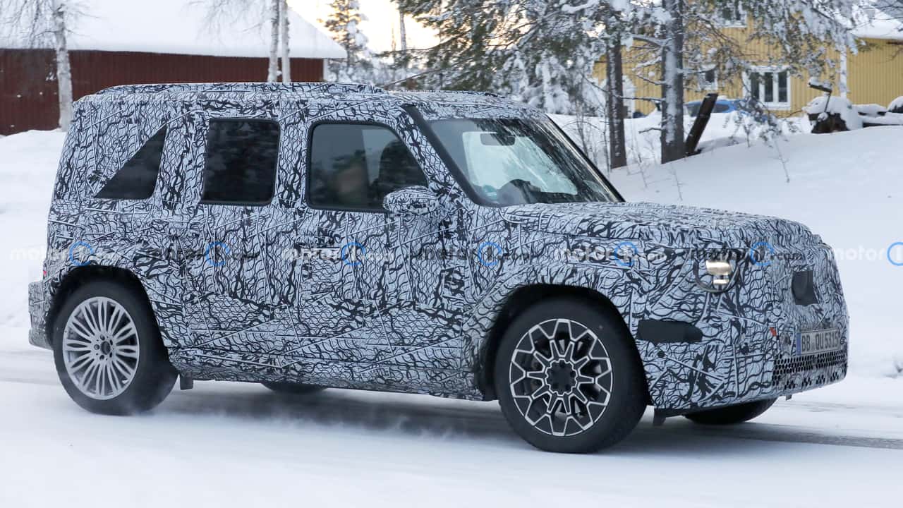 Erlkönig Mercedes Mini-G (Februar 2026)