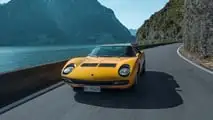 Paolo Nespoli celebra la Lamborghini Miura SV