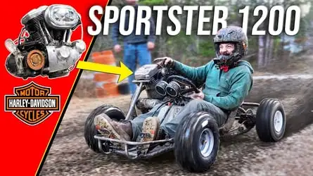 A Harley-Swapped Go-Kart Is as American Muscle as It Gets