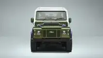 Land Rover Classic Defender V8 (2026) in Spectral Green