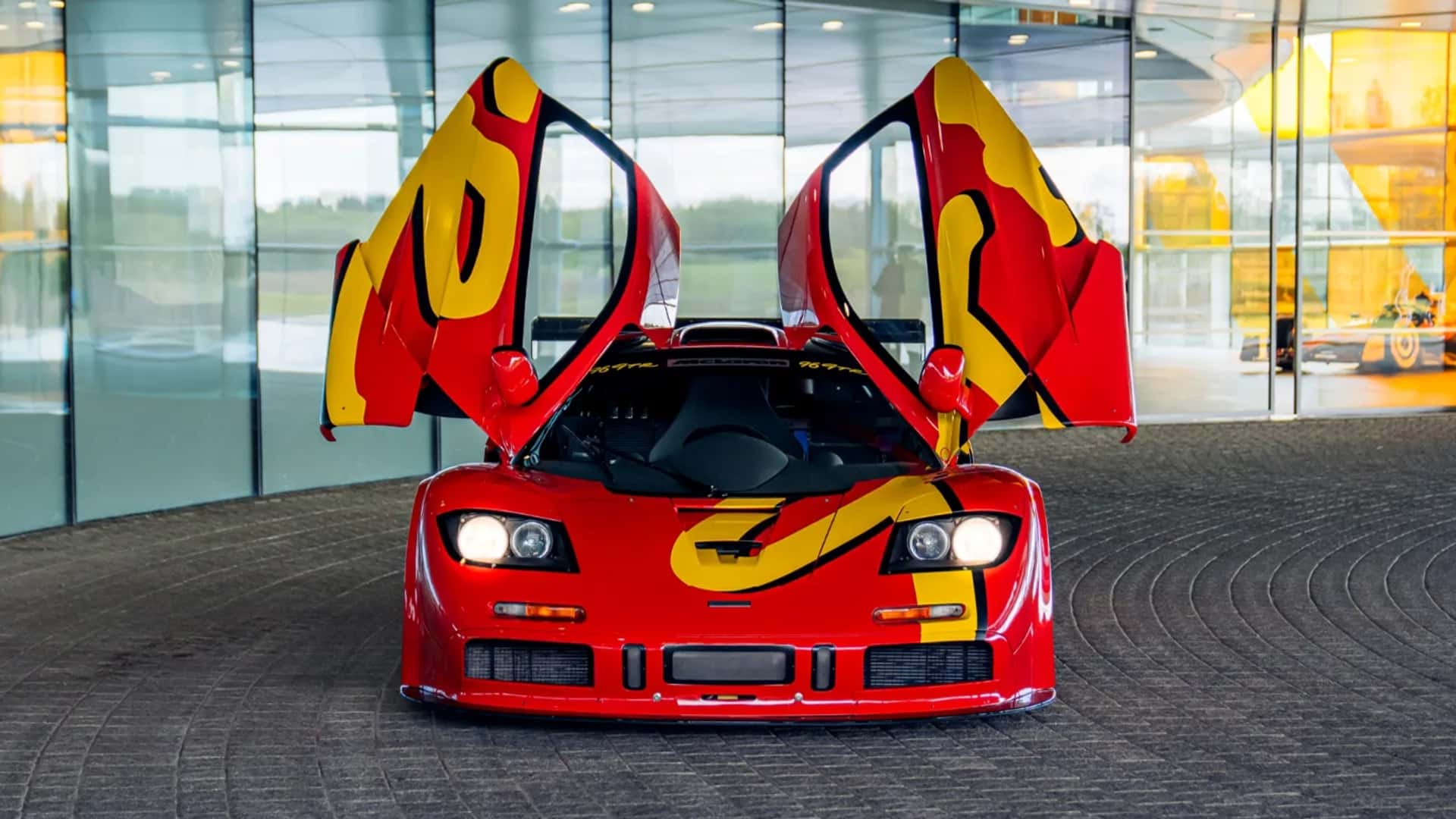 McLaren F1 GTR Pop Art Shatters Auction Record At $34.6M