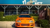 Brian's 1993 Toyota Supra at Neptune's Net