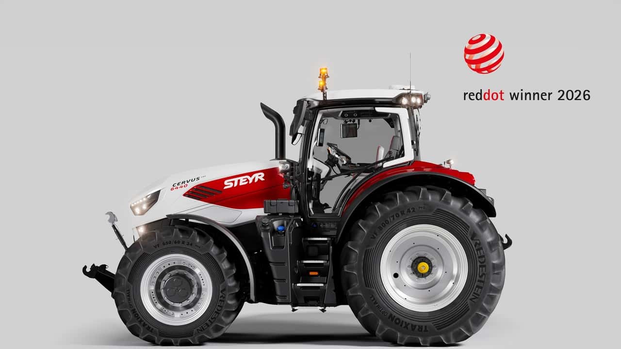 STEYR Cervus CVT vince il Red Dot Aw