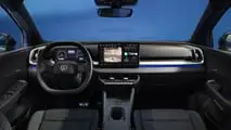 Volkswagen-ID. Cross, die Innenausstattung und der Kofferraum