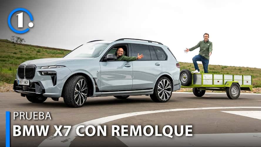 ¿Problemas para conducir con remolque? El BMW X7 de esta prueba te lo pone fácil