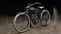 Thor Modelo K de 1910 - Vista en ángulo delantero izquierdo