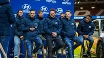 Hyundai y Atlético de Madrid, entrega de vehículos oficiales