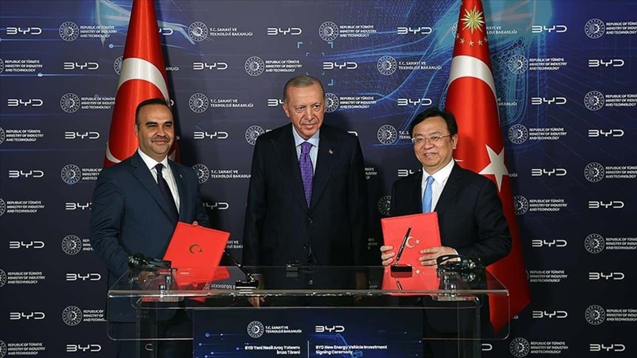 BYD Resmi Anlaşma
