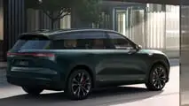 Nio EL8 (2025): Die Dachlinie sinkt nach hinten leicht ab, der cW-Wert wird mit 0,25 angegeben