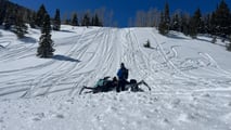 Garmin fenix 7 snowmobiling