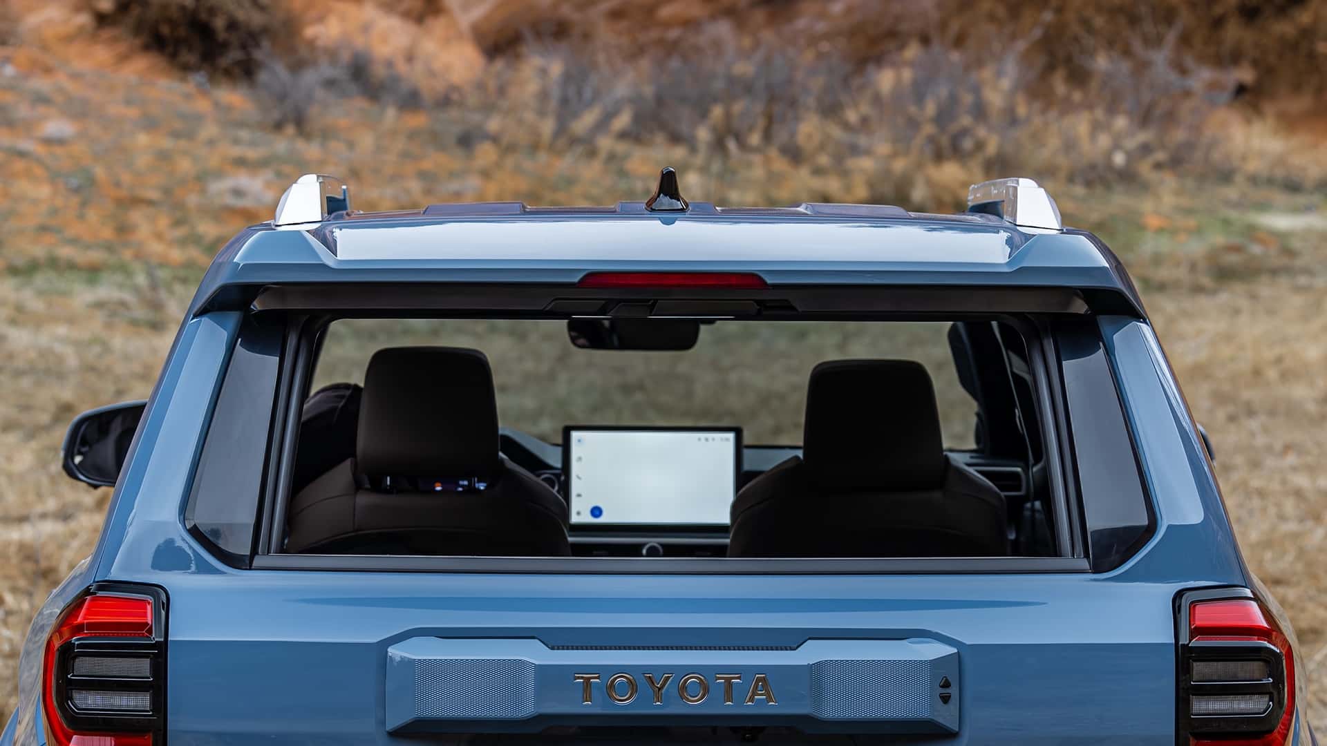 Heated Rear Back Glass Window For 2010-2023 Toyota 4Runner – Dark Tinted